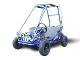 TrailMaster MINI XRS+ Kids Go Kart, 5.5hp Gas Engine, Dual Seats, Adjustable Pedals, Pull Start, Kids Ages 4-9