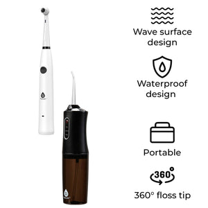 Mario Lopez USB Rechargeable Electric Toothbrush & USB Water Flosser by Pursonic