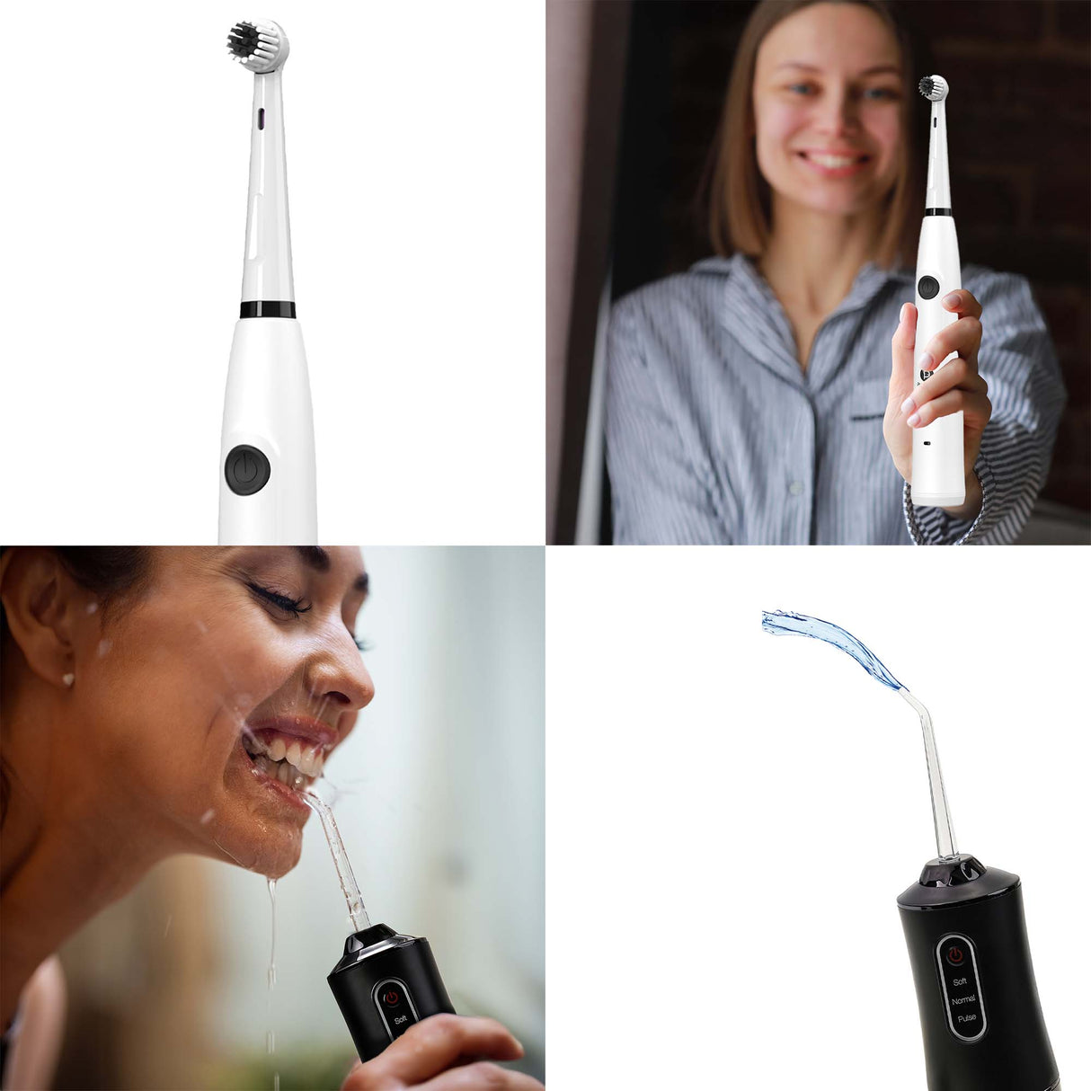 Mario Lopez USB Rechargeable Electric Toothbrush & USB Water Flosser by Pursonic