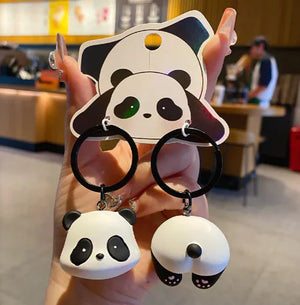 Couple A Pair Of Buckles Creative Keychain