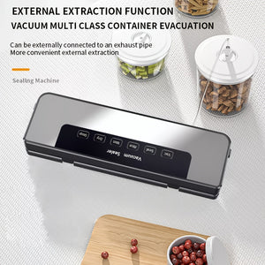 65Kpa Vacuum Sealer Machine Food Saver Wet Dry Automatic w/50 Bags Commercial