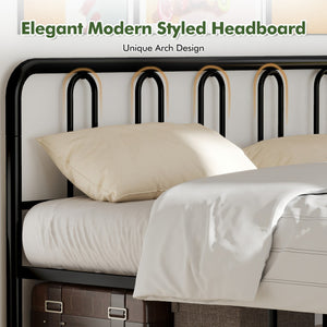 3-Tier Narrow End Table with Drawer and Storage Shelves-Brown