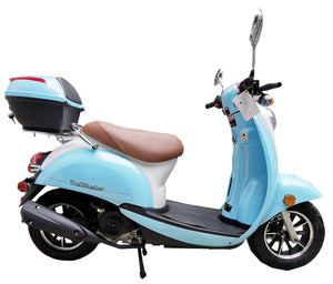 TrailMaster Milano 50cc Street Scooter, Ships Fully Assembled