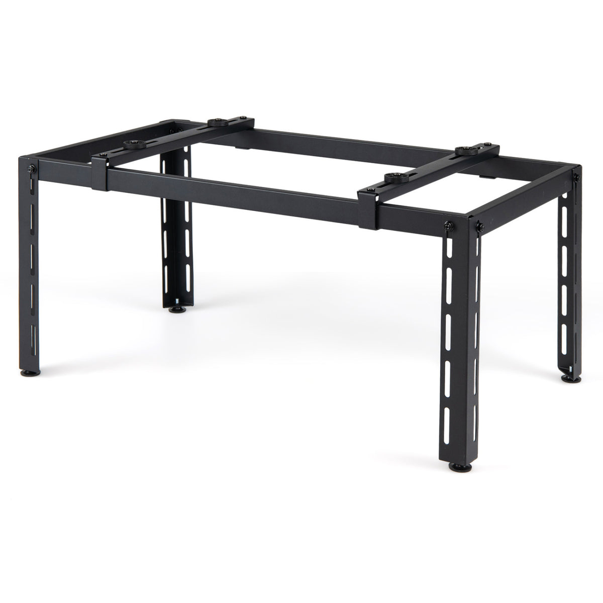 Mini Split Ground Stand Adjustable for 9000-36000 BTU Ductless Air Conditioners Heat Pump-Black
