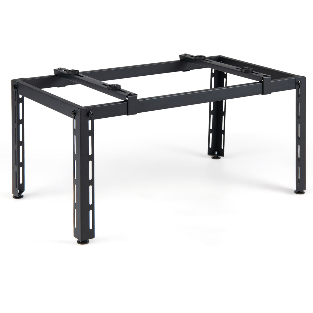 Mini Split Ground Stand Adjustable for 9000-36000 BTU Ductless Air Conditioners Heat Pump-Black