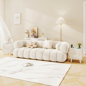 TV Stand for 65 Inch TVs-Rustic Brown and Black