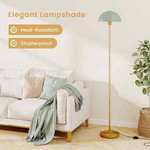 Modern Standing Lamp with Lamp Head and Foot Switch