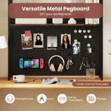 48 Inch x 24 Inch Ergonomic Electric Standing Desk with 3 Memory Settings for Home Office-Rustic Brown