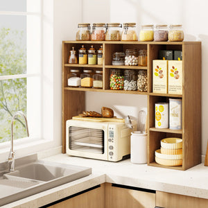 Patio Chaise Lounge Chair with 6-Level Adjustable Backrest and Headrest for Poolside-Navy