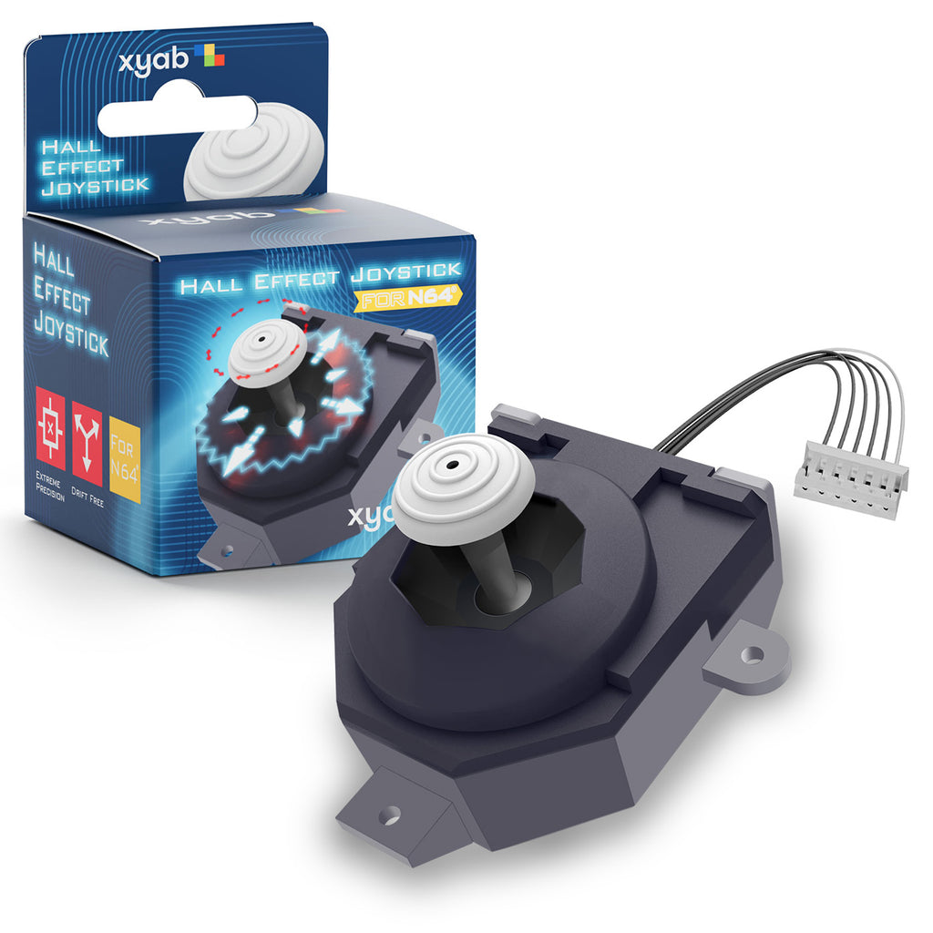 N64 Hall Effect Joystick Assembly