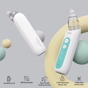 Baby Electric Nasal Aspirator – Gentle Care for Clearer Breathing by Pursonic