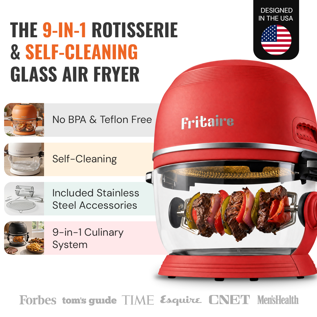 Self-Cleaning Air Fryer™ & Non-Toxic Air Fryer™ - Orange