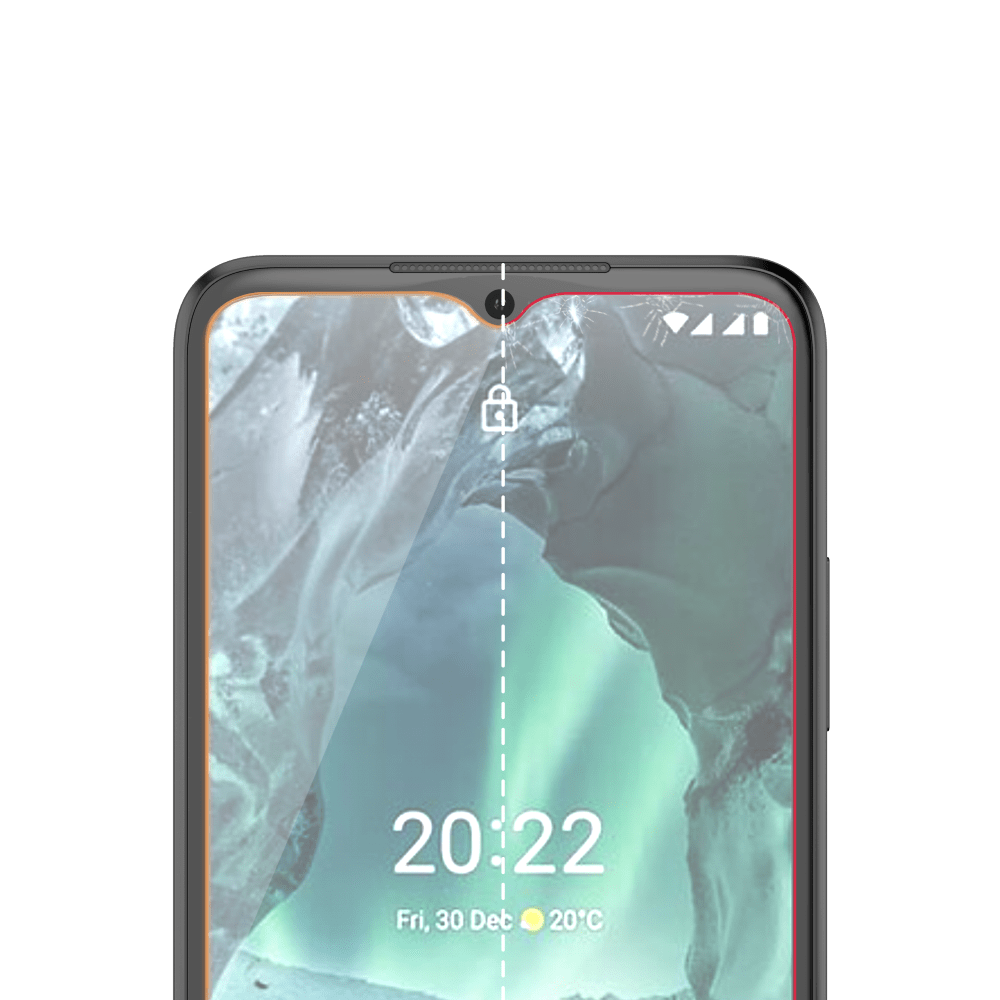 ITSkins Supreme Glass Screen Protector for Nokia G400 Clear by ITSkins