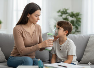 Mesh Nebulizer with Baby Nasal Aspirator – Complete Breathing & Relief Kit