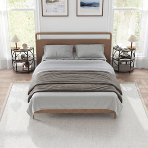 Narrow Side Table with Study Metal Frame and Storage Shelves-Gray
