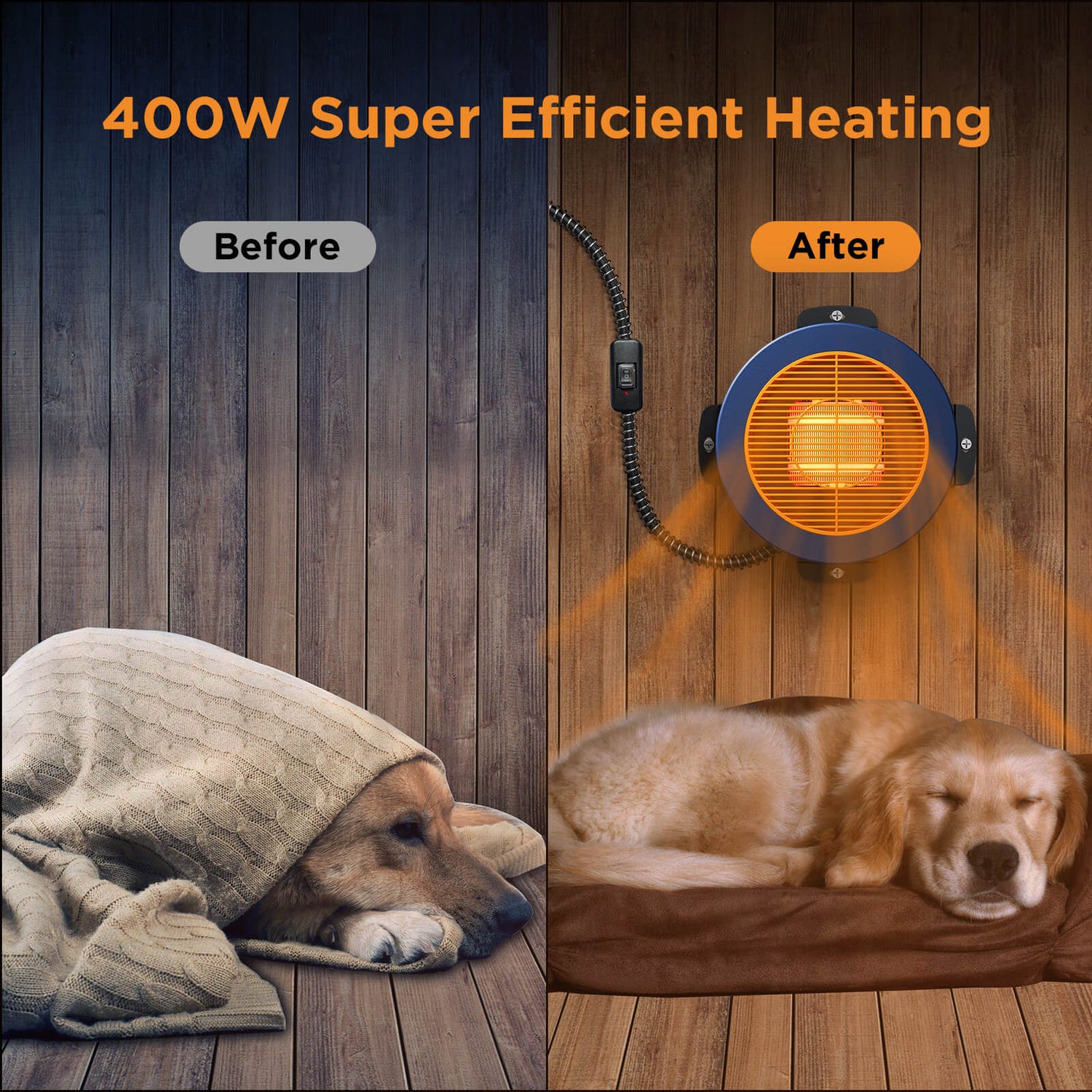 (Open Box) Neighborhood DH400A Dog House Heater