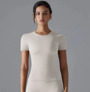 Women's Solid Color Sport T-Shirt