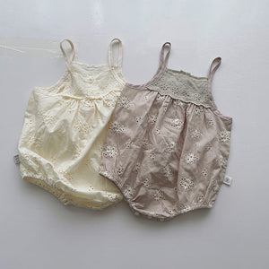 Summer Baby Sling Onesie Thin Bodysuit