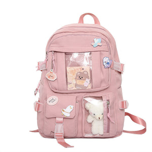 Backpack Women's Cute Casual Large Capacity