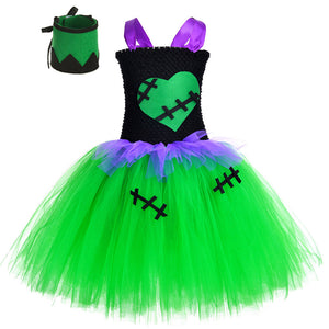 Halloween Vampire Dress Girls Suit