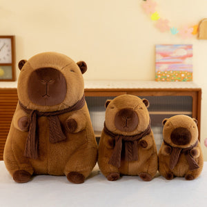 Cute Scarf Capabala Figurine Doll