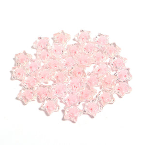 Acrylic Color Five-pointed Star Beaded Diy Ornament Accessories
