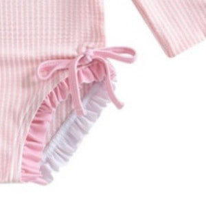 Girls' Striped Fashion Personalized Jumpsuit