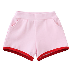 Summer Soft Short Sleeve Shorts Suit