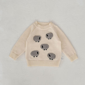 Autumn And Winter Infant Cotton Men's And Women's Terry Pullover Woolen Top