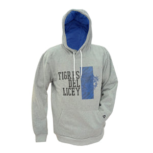 OFFICIAL - Arrieta Tigres del Licey Cotton Hoodie - Gray