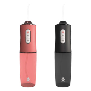 Him’s and Her’s – Pursonic USB Rechargeable Water Flossers (Black & Pink) by Pursonic