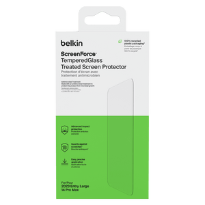 Belkin Glass Screen Protector with EZ Tray for Apple iPhone 15 Plus / iPhone 16 Plus by Belkin