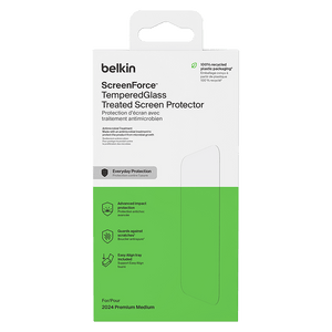 Belkin Glass Screen Protector with EZ Tray for Apple iPhone 16 Pro by Belkin