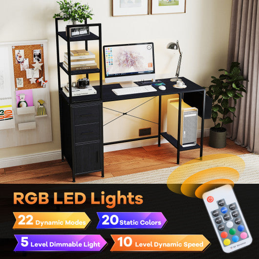 6V Kids Ride On ATV with Spray Function and Storage Box with Music-Blue