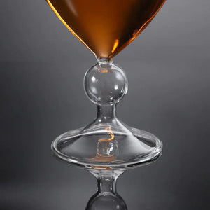 Heart-Shaped Cocktail Glass - Creative Japanese Design