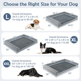 Orthopedic Foam Dog Bed Large Dog Sofa Couch with Removable Cover-XXL