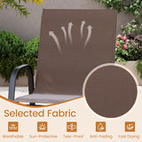 Play Kitchen for Kids Wooden Toy Kitchen Playset Pretend Mud Kitchen-Brown