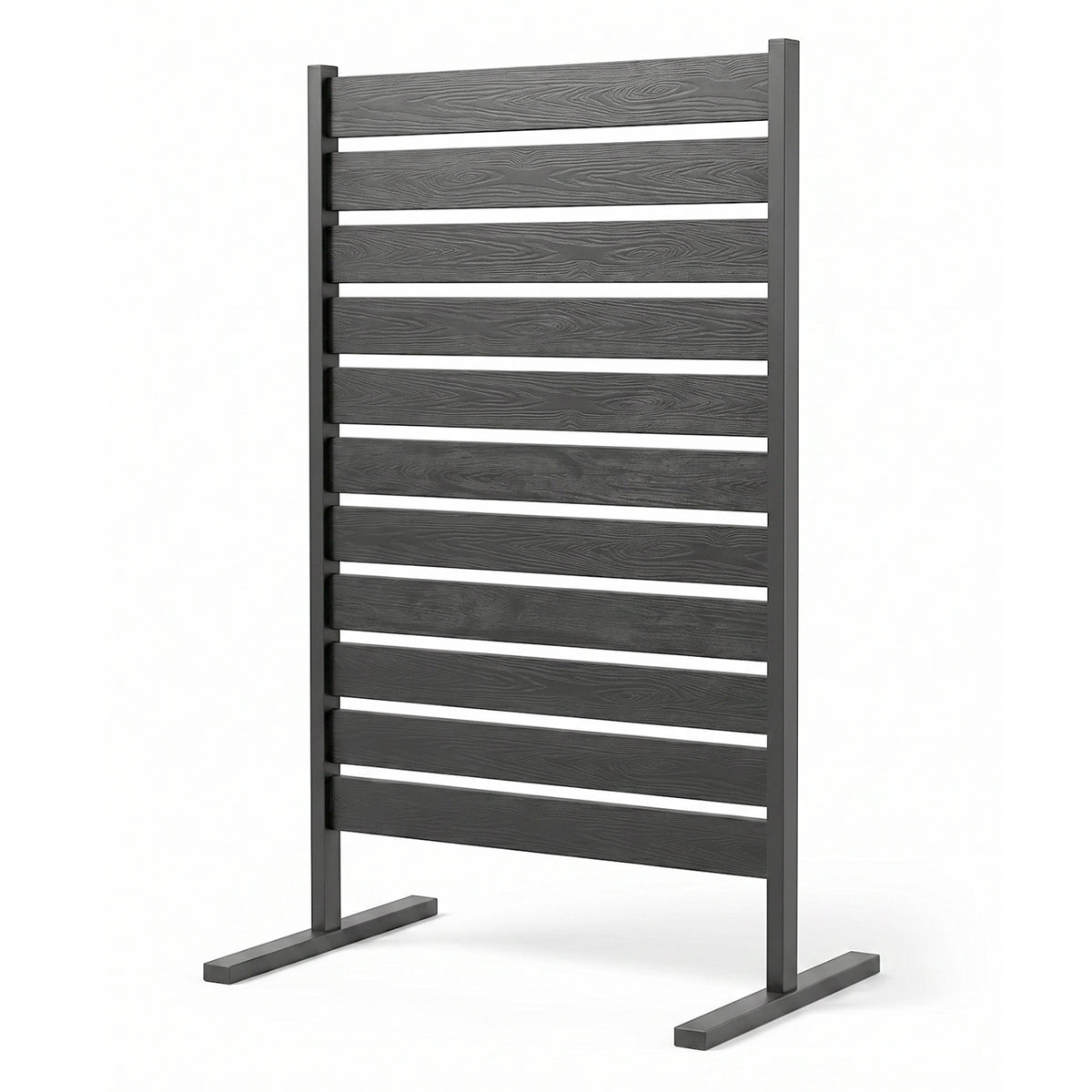Outdoor Privacy Screen Fence for Backyard Pool Lawn-Gray