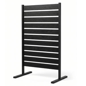 Outdoor Privacy Screen Fence for Backyard Pool Lawn-Black