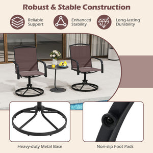 Wooden Dining Chairs Set of 2 with Rubber Wood Legs-White