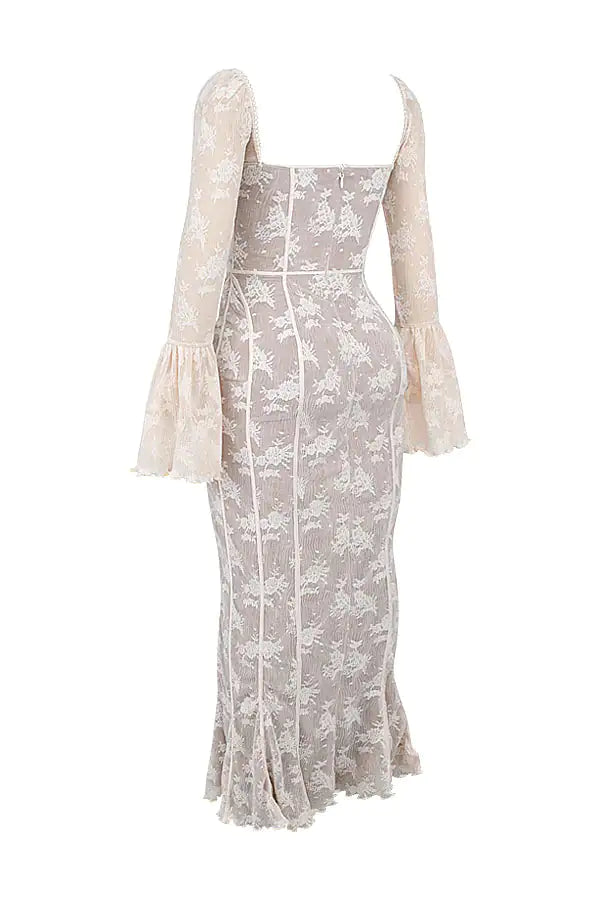 Sexy Lace Backless Slim Outfits