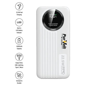 Ultimate Mobile Essentials Bundle – Smart Watch, 10,000mAh Power Bank & True Wireless Earbuds