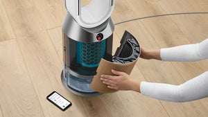 Dyson Purifier Humidify+Cool PH2 De-NOx Tower in White/Gold