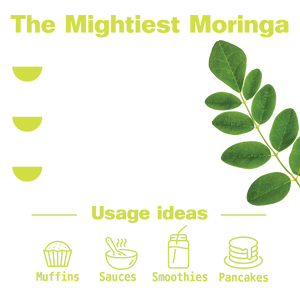 Organic Pure Moringa Powder (10.6 oz)