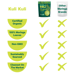 Organic Pure Moringa Powder (10.6 oz)