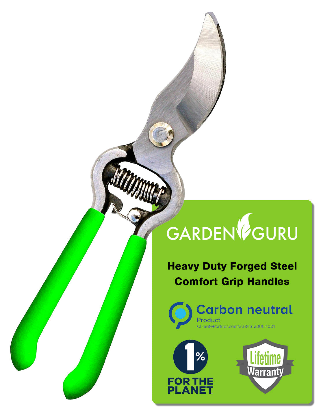 Indestructible Bypass Pruners by Garden Guru