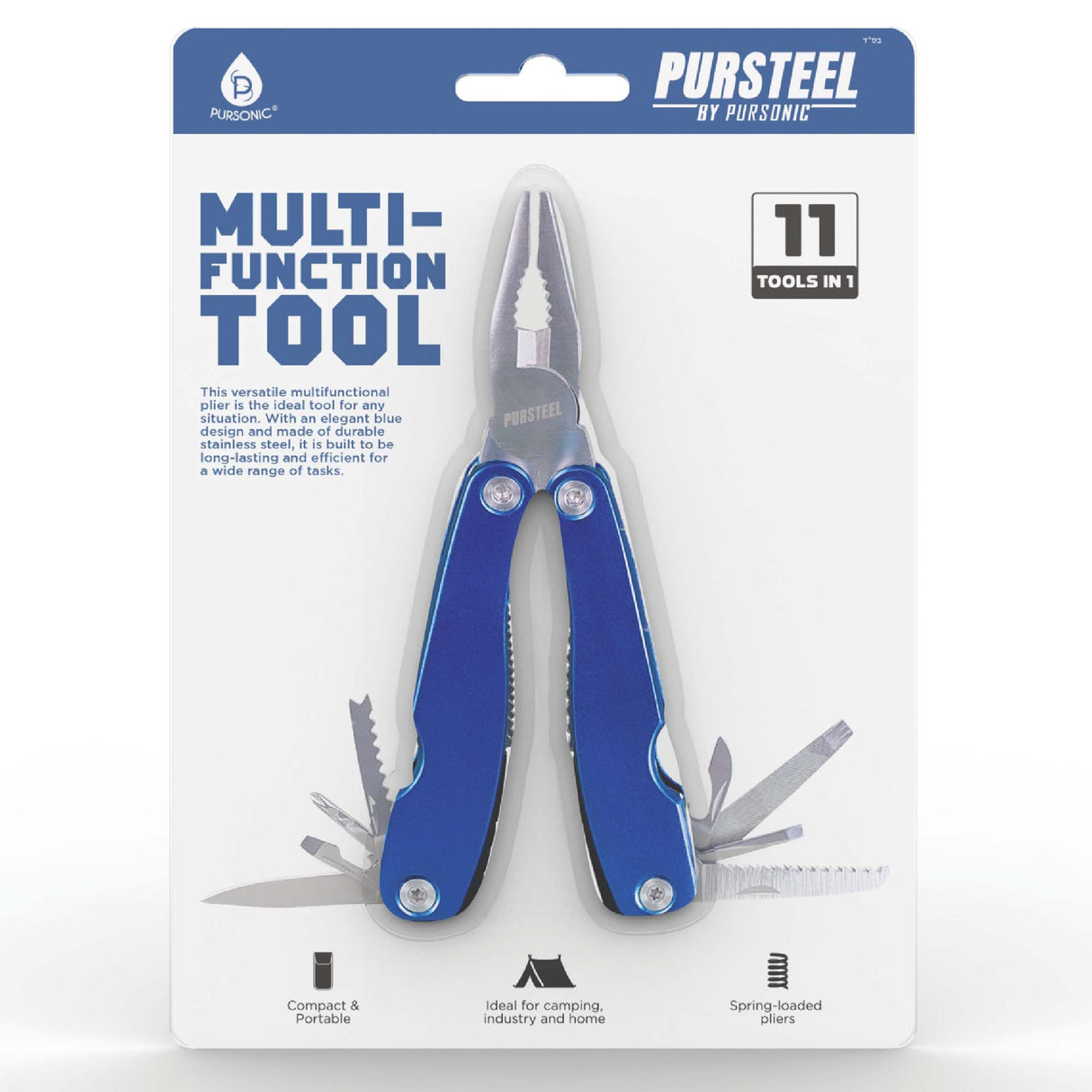 11-in-1 Multifunction Tool – Your Compact, All-in-One Solution for Everyday Tasks by Pursonic