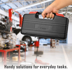 Pursonic UltraBright Flashlight + Handy Solutions 39-Piece Household Tool Kit Bundle by Pursonic