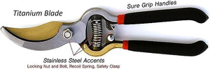 Titanium Bypass Pruner by Garden Guru