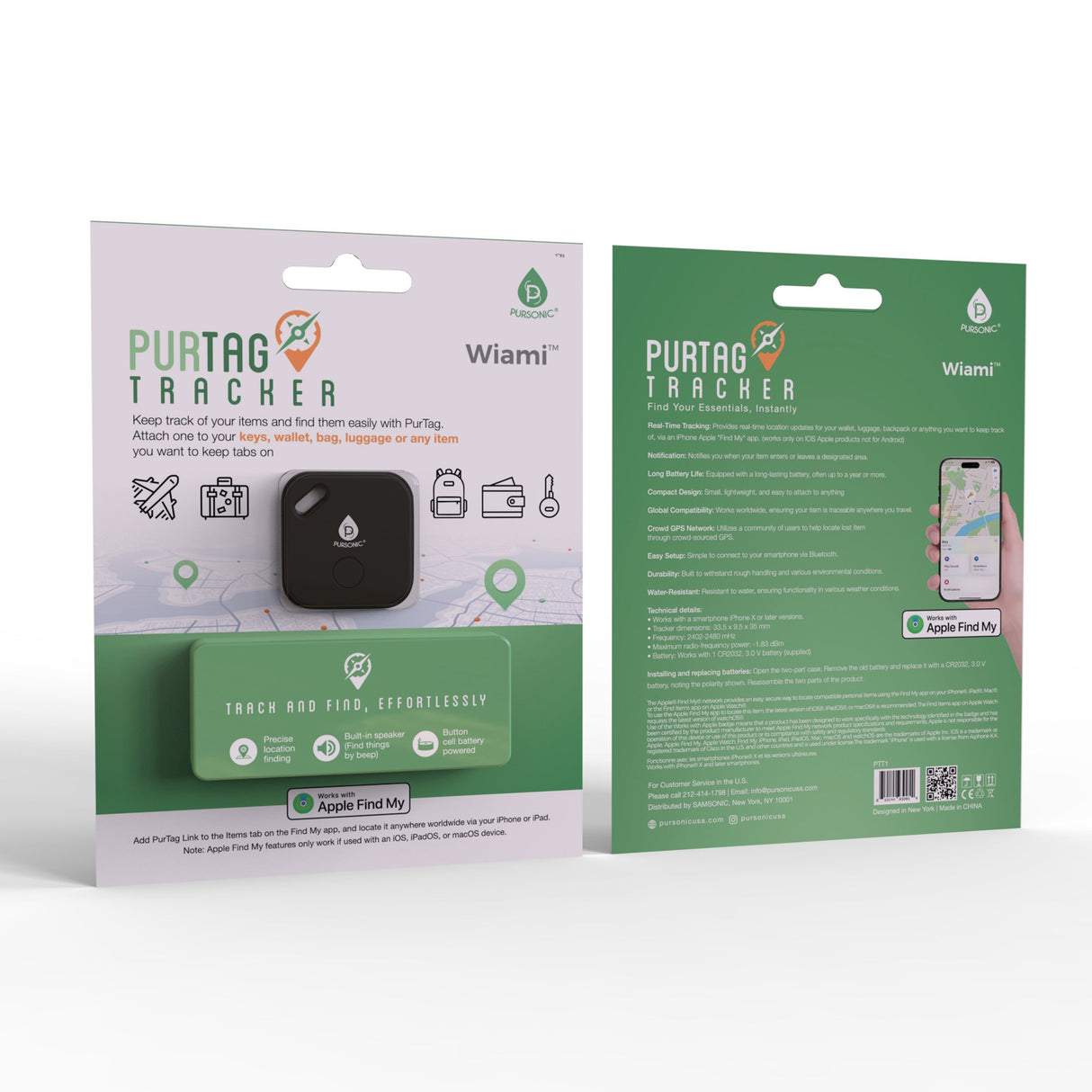 Purtag Tracker: Ultimate Solution for Keeping Tabs on Your Belongings by Pursonic